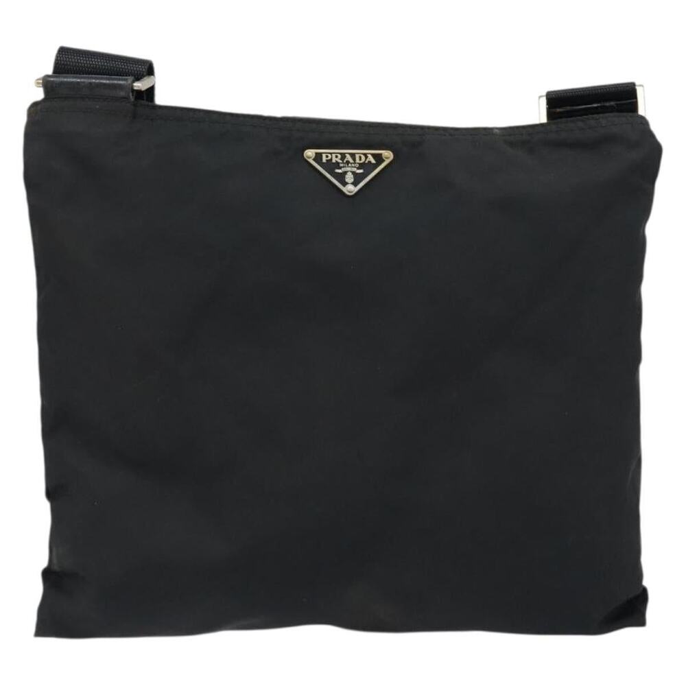 Prada Tessuto Shoulder Bag Black